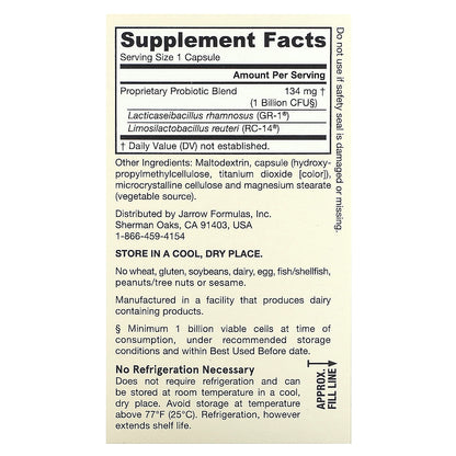 Jarrow Formulas, Vegan Fem Dophilus, 1 Billion CFU , 60 Veggie Capsules