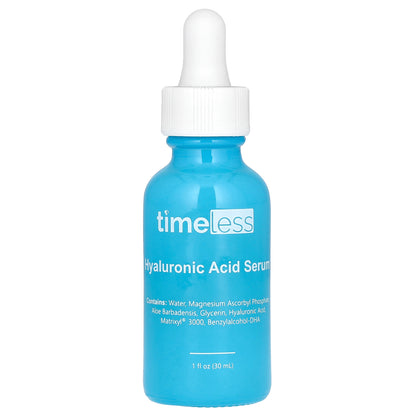 Timeless Skin Care, Hyaluronic Acid + Vitamin C Serum, 1 fl oz (30 ml)