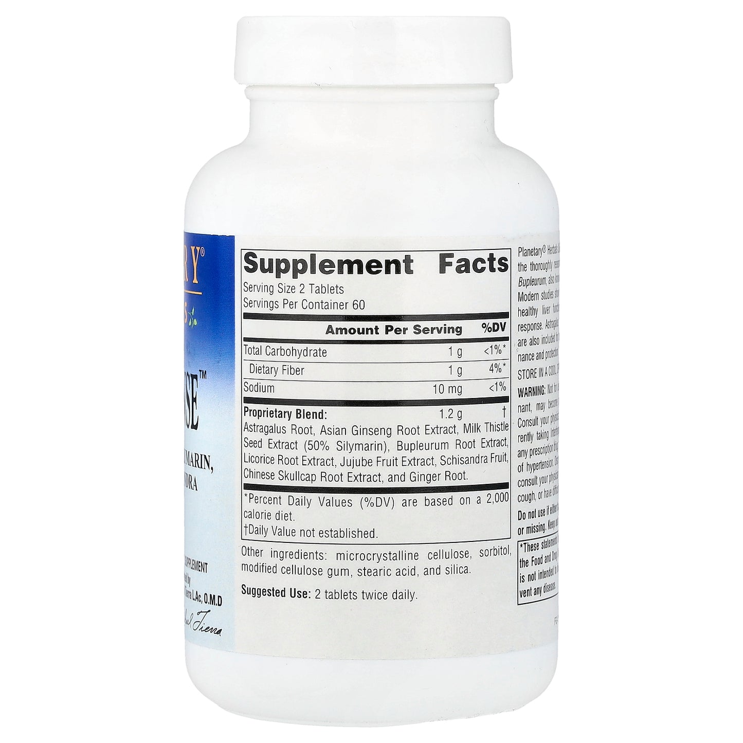 Planetary Herbals, Liver Defense™, 120 Tablets