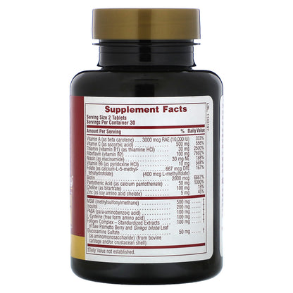 NaturesPlus, Ultra Hair Plus with MSM, For Men and Women, 60 Tablets