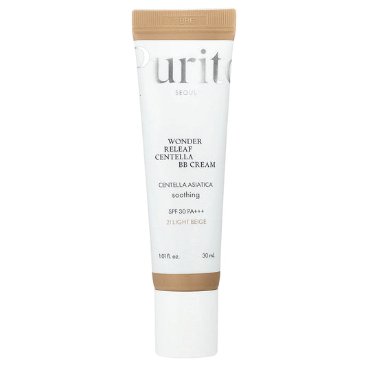 Purito, Wonder Releaf Centella BB Cream, SPF 30 PA+++, 21 Light Beige , 1.01 fl oz (30 ml)