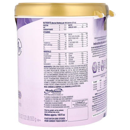 Enfamil, NeuroPro™ Gentlease®, Infant Formula, 0-12 Months, 19.5 oz (553 g)