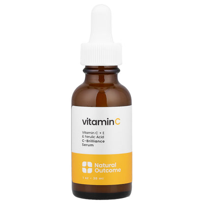 Natural Outcome, Vitamin C, C-Brilliance Serum, 1 oz (30 ml)