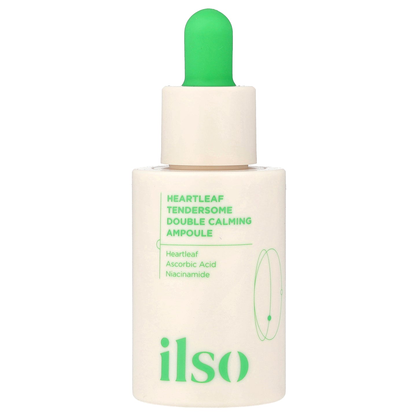 ilso, Heartleaf Tendersome Double Calming Ampoule, 1.01 fl oz (30 ml)
