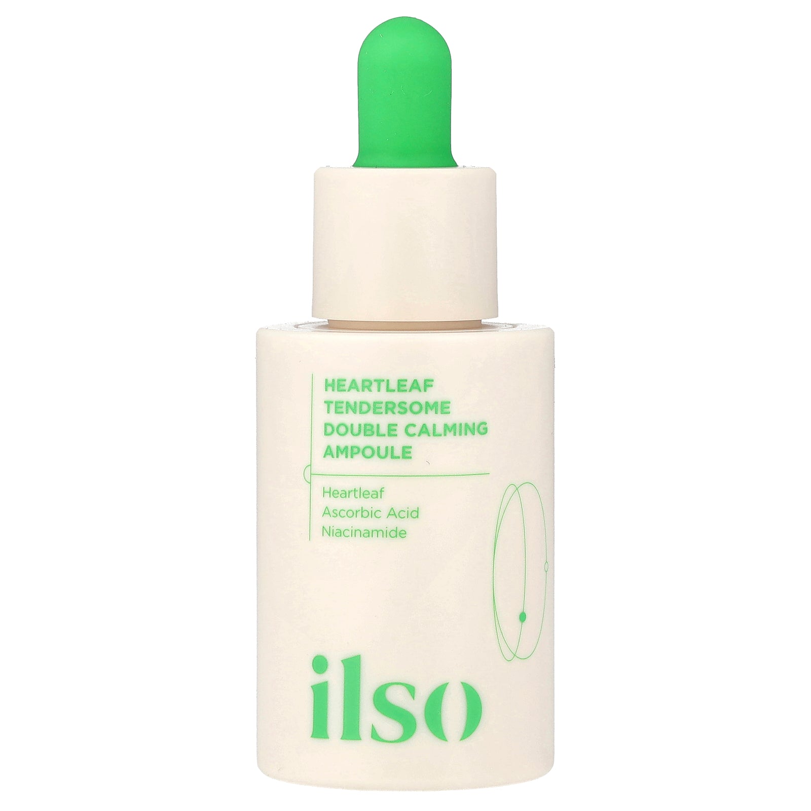 ilso, Heartleaf Tendersome Double Calming Ampoule, 1.01 fl oz (30 ml)