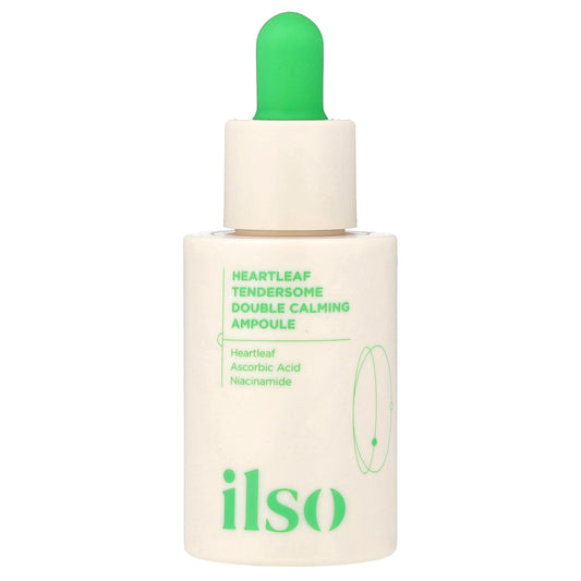 ilso, Heartleaf Tendersome Double Calming Ampoule, 1.01 fl oz (30 ml)