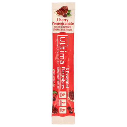 Ultima Replenisher, 6 Essential Electrolytes, Daily Electrolyte Drink Mix, Cherry Pomegranate, 10 Stickpacks, 0.12 oz (3.5 g) Each