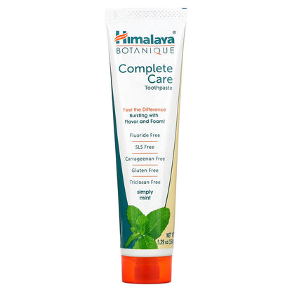 Himalaya, Botanique, Complete Care Toothpaste, Simply Mint, 5.29 oz (150 g)