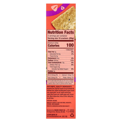 Better with Buckwheat, Buckwheat Crackers, Everything, 4.25 oz (120 g)