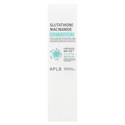 APLB, Glutathione Niacinamide, Mist Essence, 3.55 fl oz (105 ml)