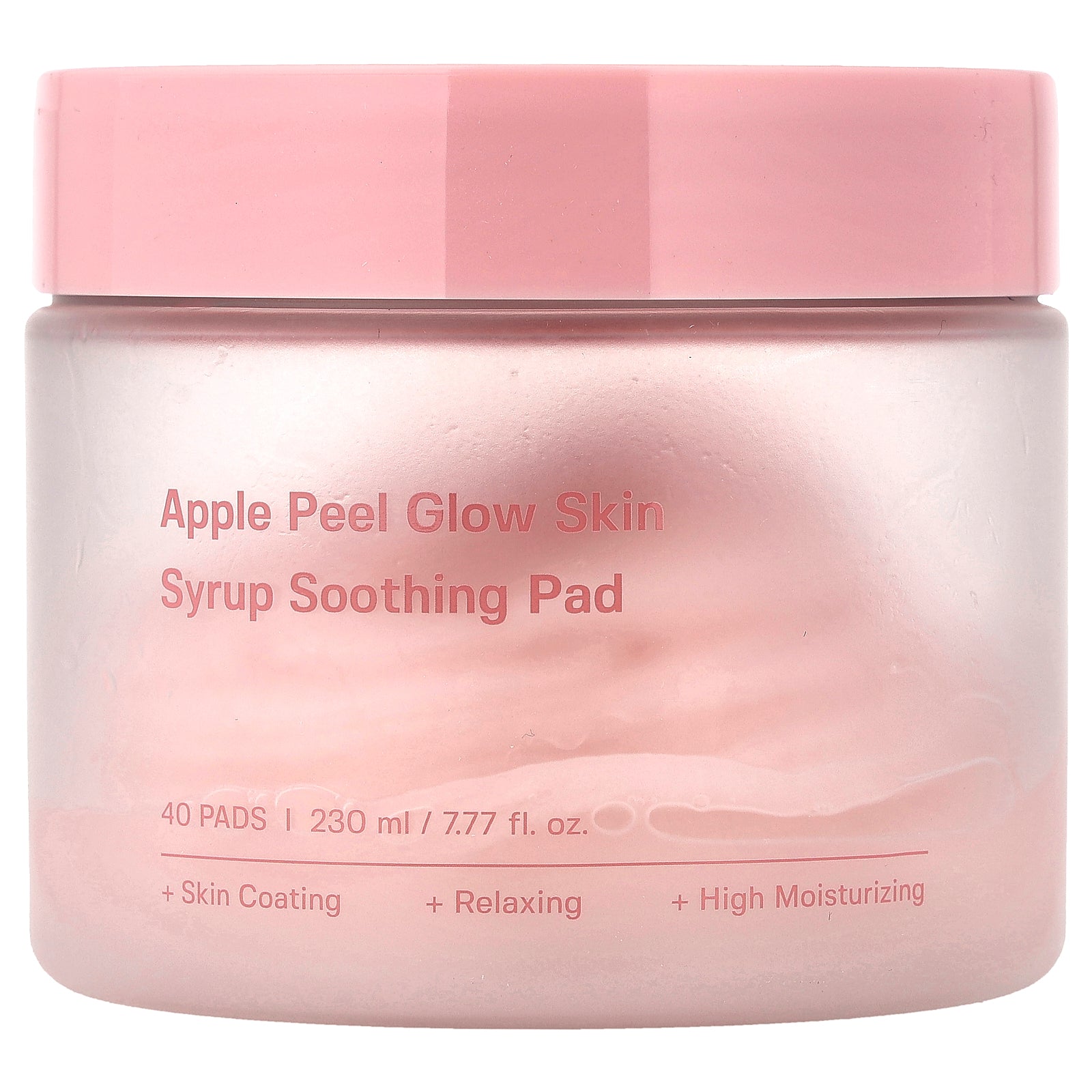 Sungboon Editor, Apple Peel Glow Skin Syrup Soothing Pad, 40 Pads