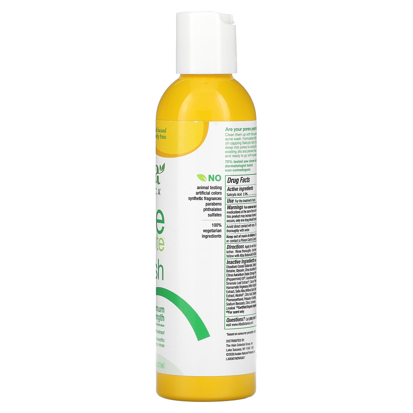 Alba Botanica, Acnedote®, Deep Pore Wash, 6 fl oz (177 ml)