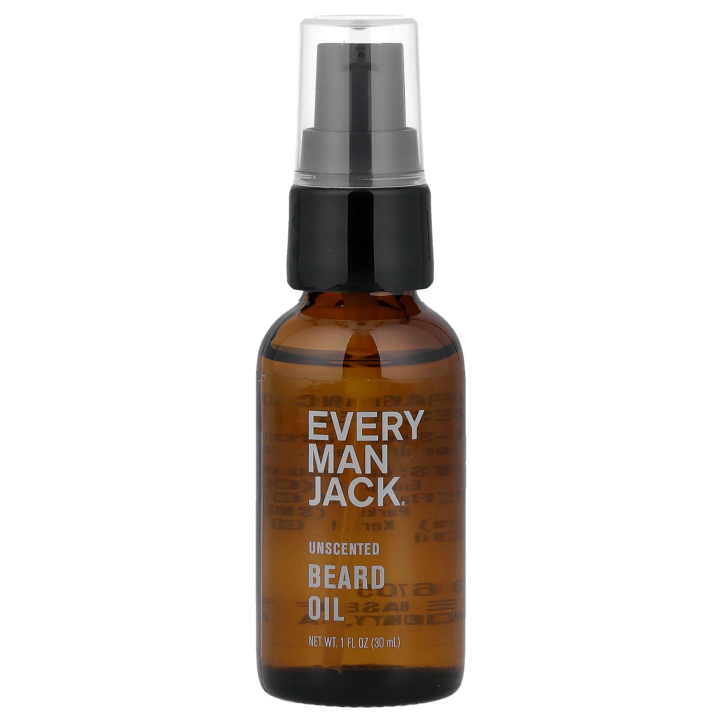 Every Man Jack, Beard Oil, Unscented, 1 fl oz (30 ml)