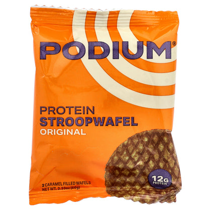 Podium Nutrition, Protein Stroopwafel, Original, 8 Wafels, 9.28 oz (264 g)