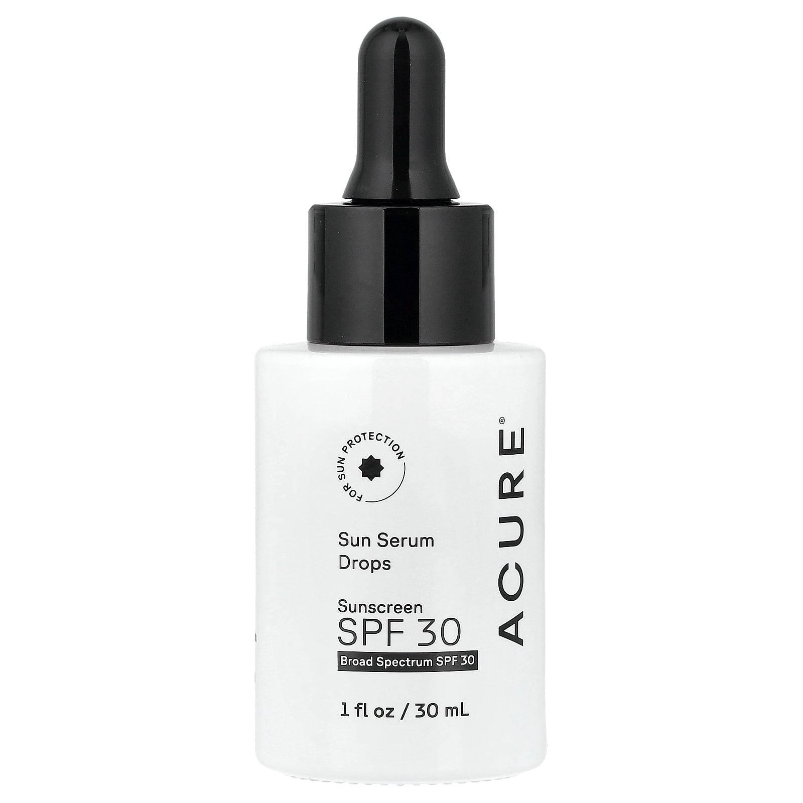 ACURE, Sun Serum Drops Sunscreen, SPF 30, 1 fl oz (30 ml)