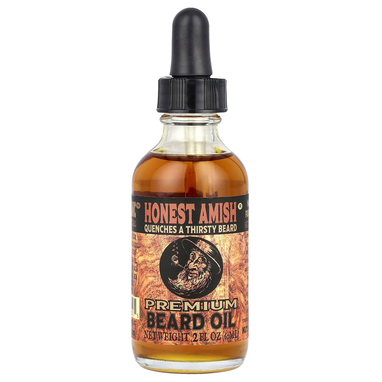 Honest Amish, Premium Beard Oil, 2 fl oz (60 ml)