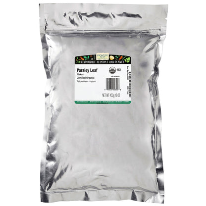 Frontier Co-op, Organic Parsley Leaf Flakes, 16 oz (453 g)