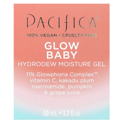 Pacifica, Glow Baby, Hydrodew Moisture Gel, 1.7 fl oz (50 ml)