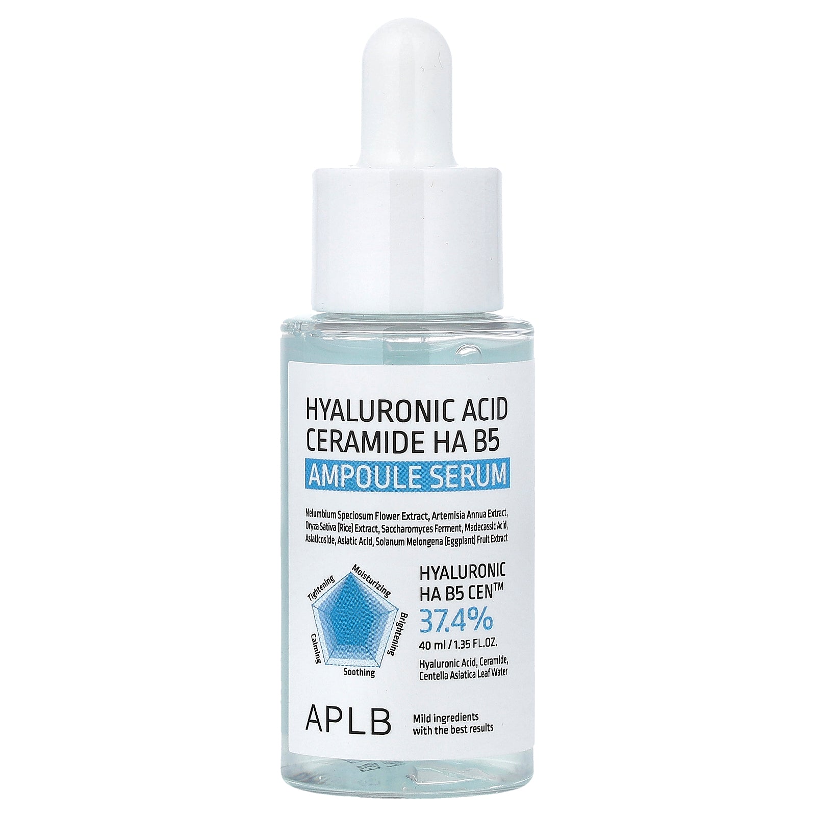APLB, Hyaluronic Acid Ceramide HA B5 Ampoule Serum, 1.35 fl oz (40 ml)