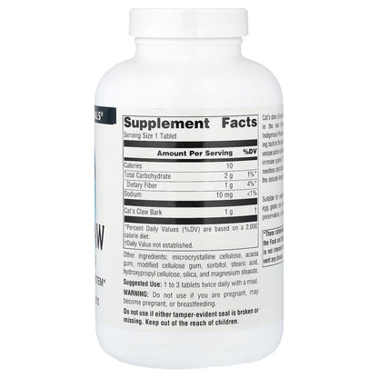 Source Naturals, Cat's Claw, 1,000 mg, 120 Tablets