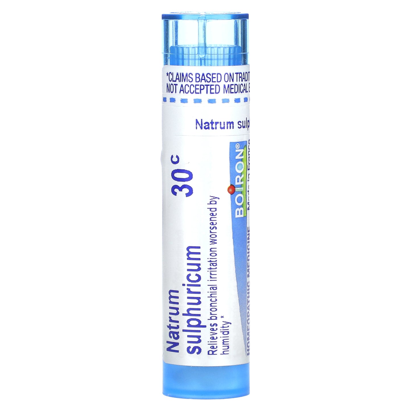 Boiron, Natrum Sulphuricum, 30C, Cough Relief, Approx 80 Pellets