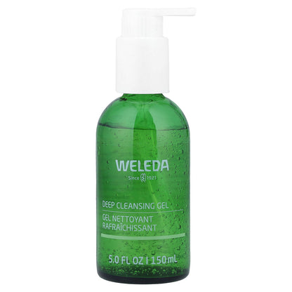 Weleda, Deep Cleansing Gel With Aloe Vera and Witch Hazel , 5 fl oz (150 ml)