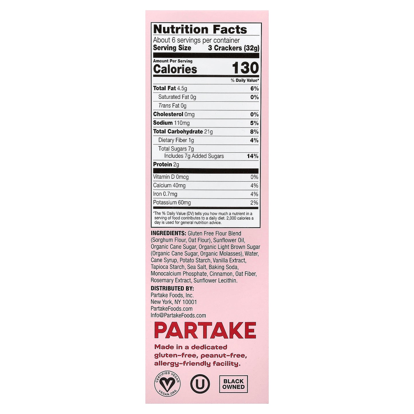 Partake, Classic Grahams, Cinnamon, 6.75 oz (150 g)