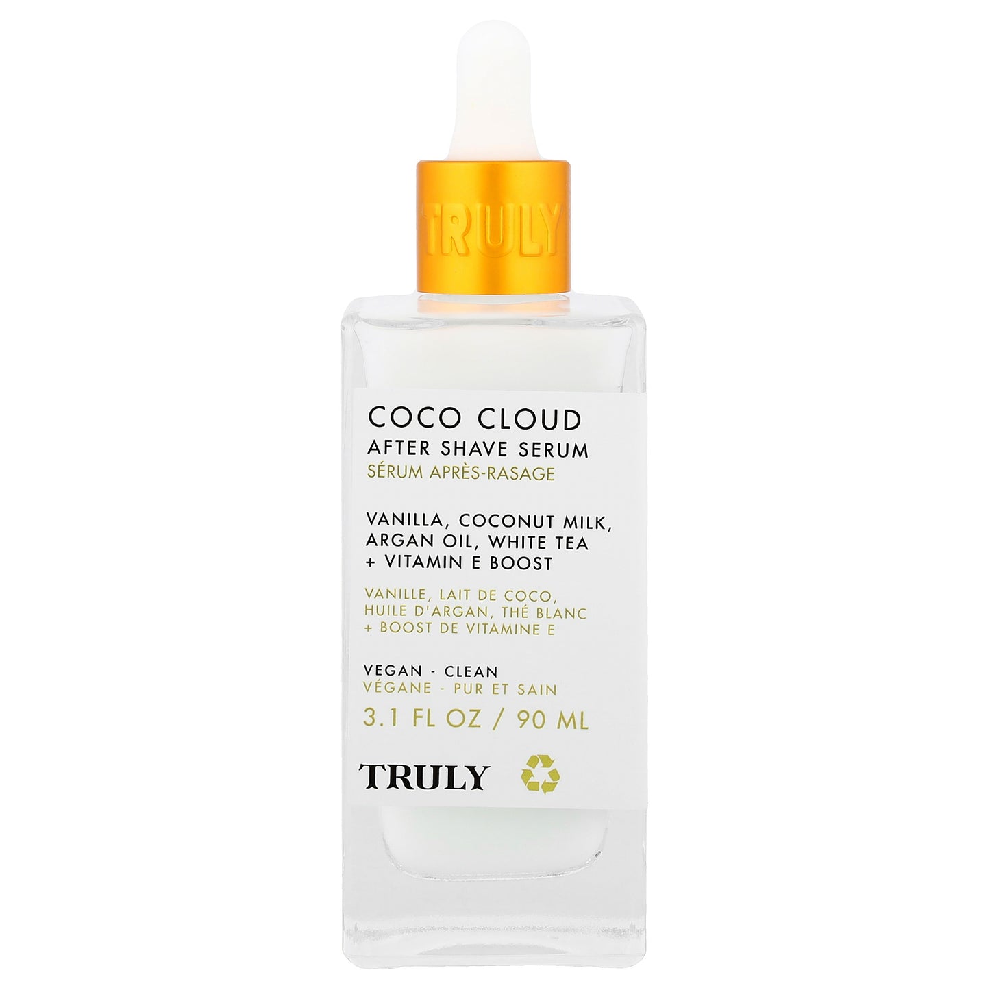 Truly Beauty, Coco Cloud After Shave Serum, 3.1 fl oz (90 ml)