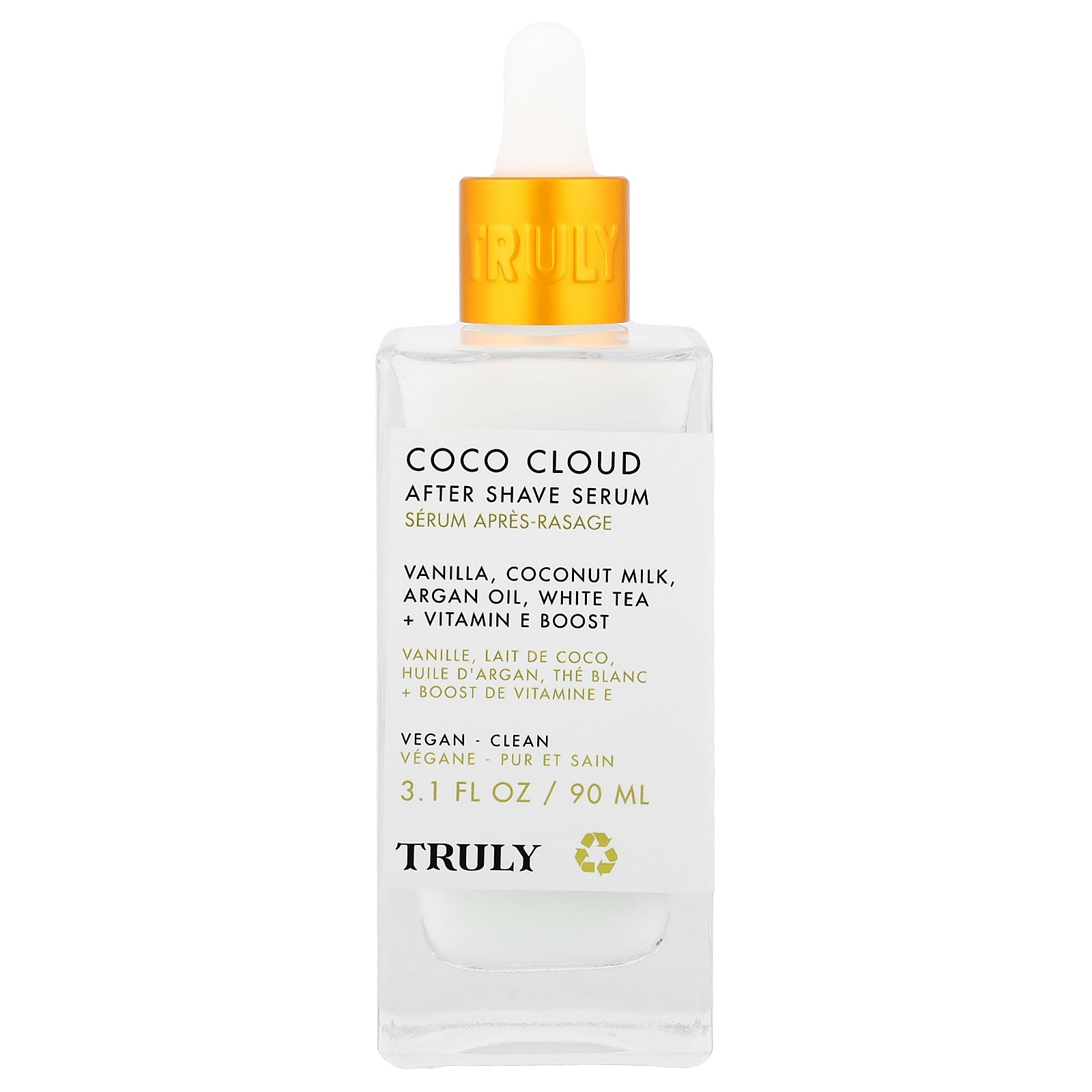 Truly Beauty, Coco Cloud After Shave Serum, 3.1 fl oz (90 ml)
