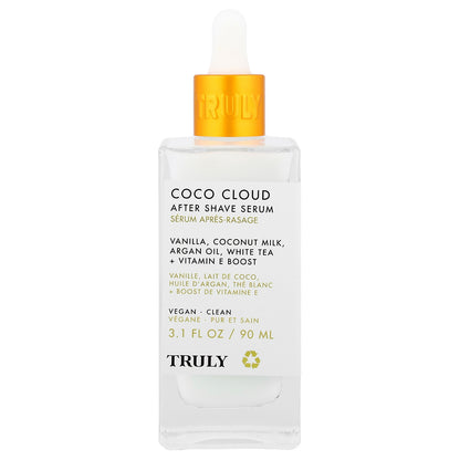 Truly Beauty, Coco Cloud After Shave Serum, 3.1 fl oz (90 ml)