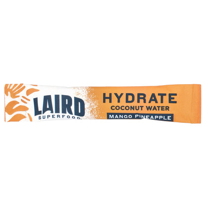 Laird Superfood, Hydrate Coconut Water, Electrolyte Drink Mix, Mango Pineapple, 10 Single Serve Packs, 0.3 oz (9 g) Each