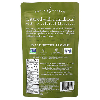 Sahale Snacks, Glazed Mix, Natural Pomegranate Pistachios, 4 oz (113 g)