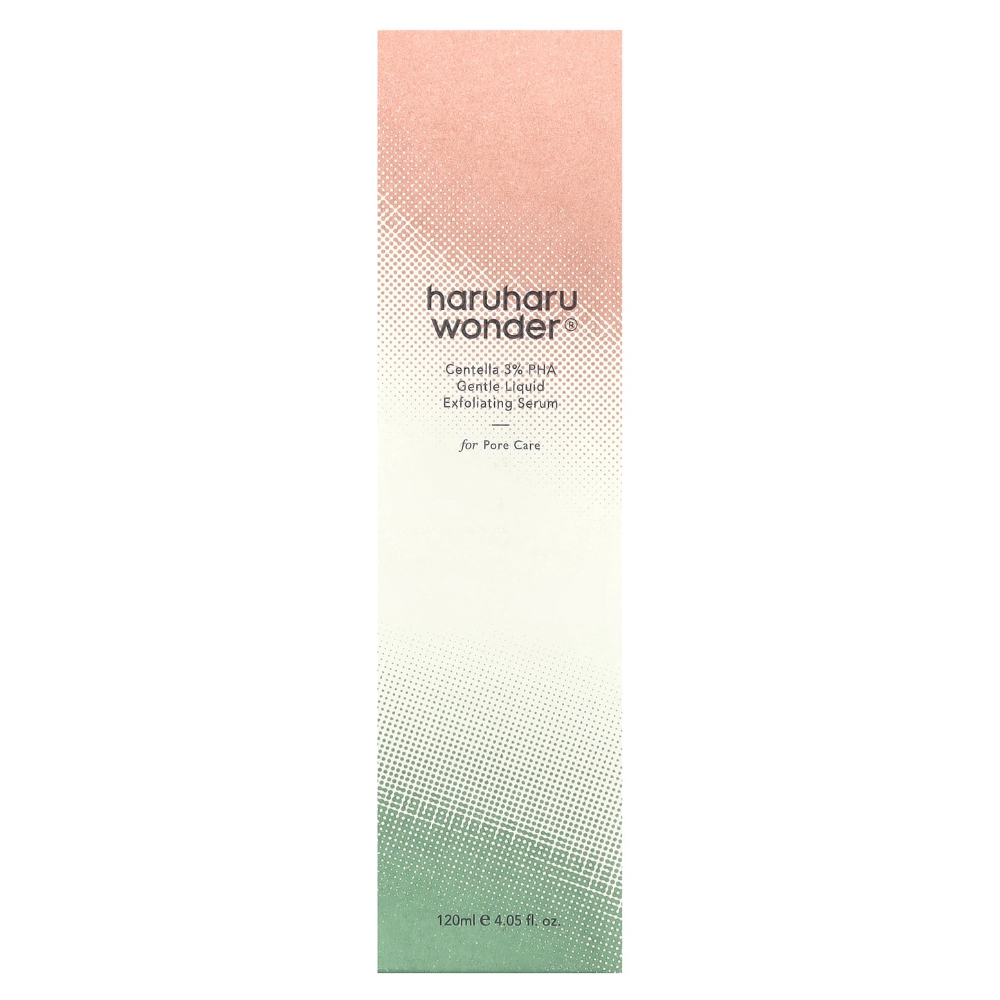 Haruharu, Wonder®, Centella 3% PHA Gentle Liquid Exfoliating Serum, 4.05 fl oz (120 ml)