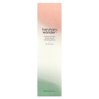 Haruharu, Wonder®, Centella 3% PHA Gentle Liquid Exfoliating Serum, 4.05 fl oz (120 ml)