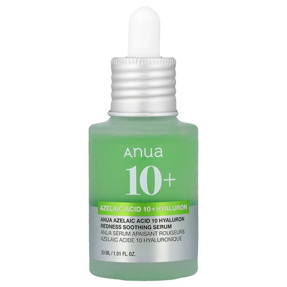 Anua, Azelaic Acid 10 Hyaluron Redness Soothing Serum, 1.01 fl oz (30 ml)
