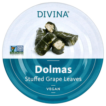 Divina, Dolmas, Stuffed Grape Leaves, 7 oz (200 g)