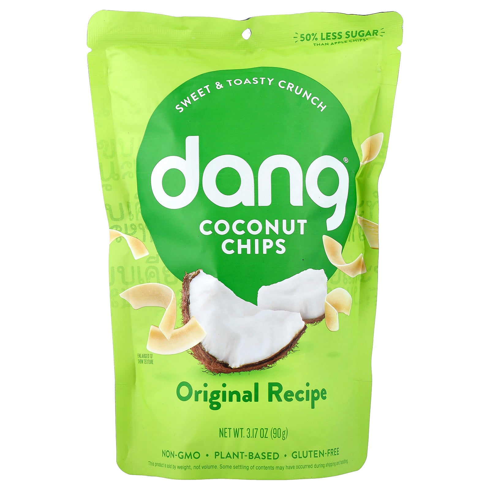 Dang Foods, Coconut Chips, Original Recipe, 3.17 oz (90 g)