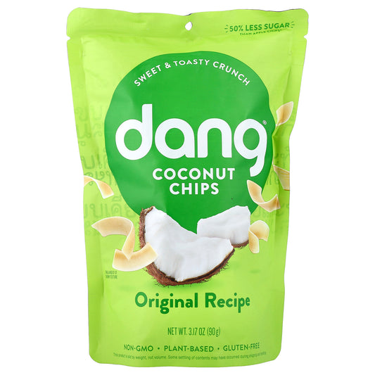 Dang Foods, Coconut Chips, Original Recipe, 3.17 oz (90 g)