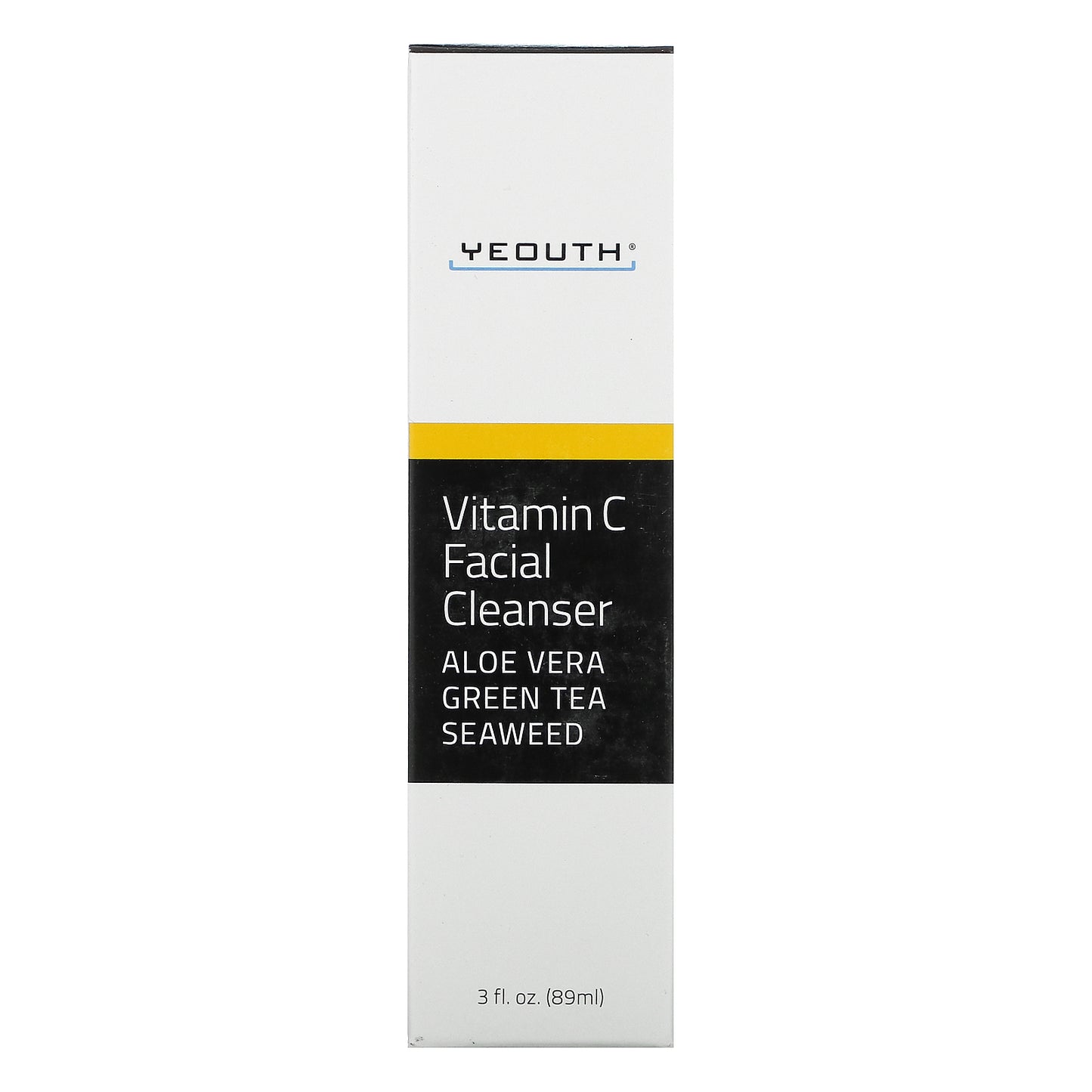 YEOUTH, Vitamin C Facial Cleanser, 3 fl oz (89 ml)