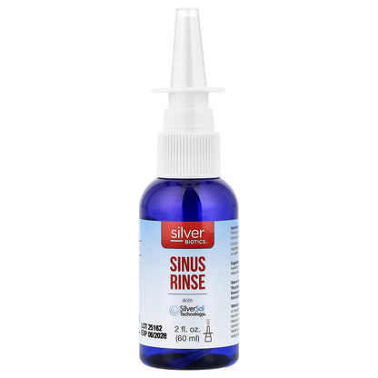 American Biotech Labs, Silver Biotics®, Sinus Rinse With SilverSol Technology®, 2 fl oz (60 ml)