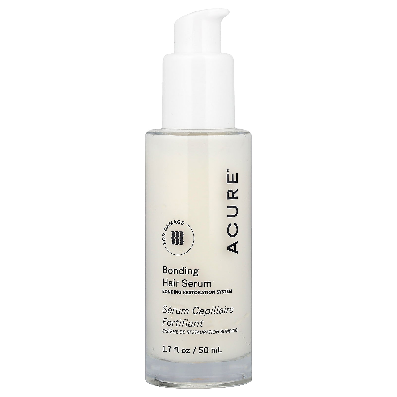ACURE, Bonding Hair Serum, For Damage, 1.7 fl oz (50 ml)