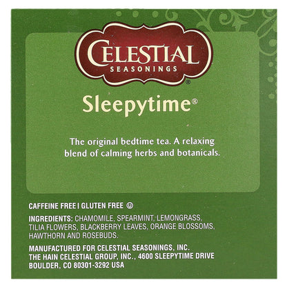 Celestial Seasonings, Herbal Tea, Sleepytime, Caffeine Free, 12 K-Cup Pods, 1.1 oz (32 g)