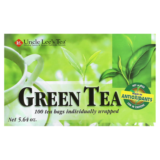 Uncle Lee's Tea, Legends of China, Green Tea, 100 Tea Bags, 5.64 oz