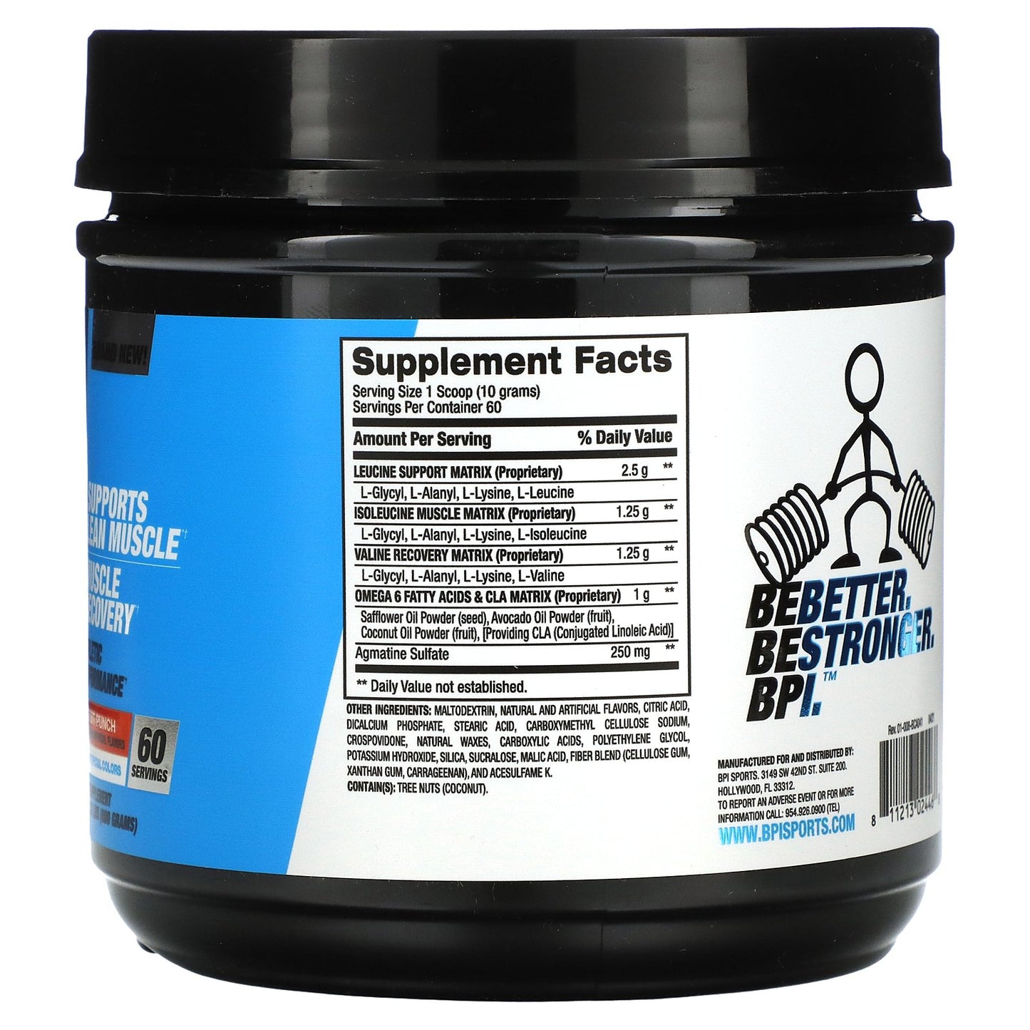 BPI Sports, Best BCAA, Fruit Punch, 1.32 lbs (600 g)