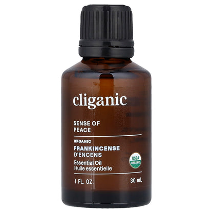 Cliganic, Organic Frankincense Essential Oil, 1 fl oz (30 ml)