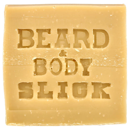 Honest Amish, Slick Beard & Body Bar Soap, 1 Bar