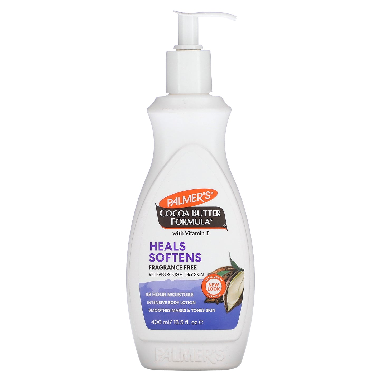 Palmer's, Cocoa Butter Formula® with Vitamin E, Intensive Body Lotion, Fragrance Free, 13.5 fl oz (400 ml)