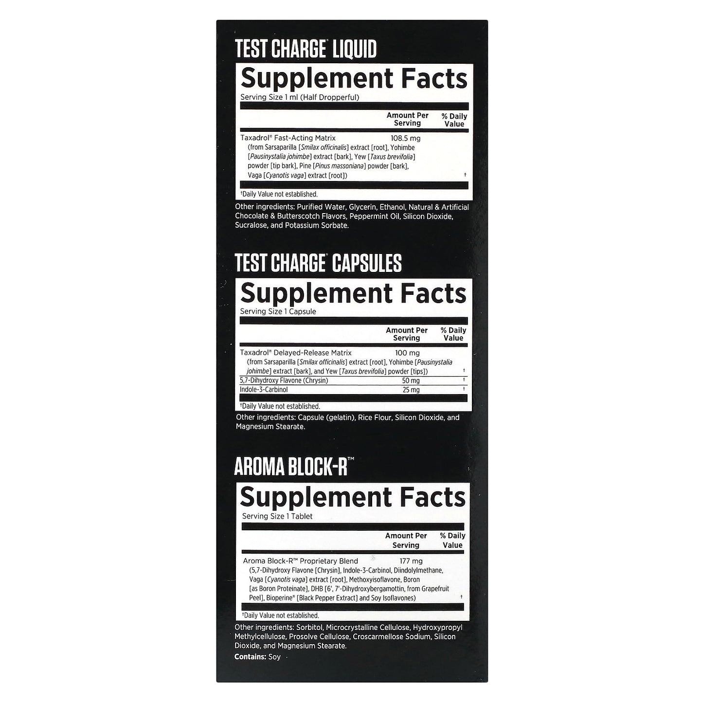 EFX Sports, Test Charge, Testosterone Support Kit, 1 Kit