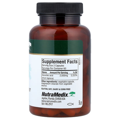 NutraMedix, Vitamin C, 1,000 mg, 120 Vegetable Capsules