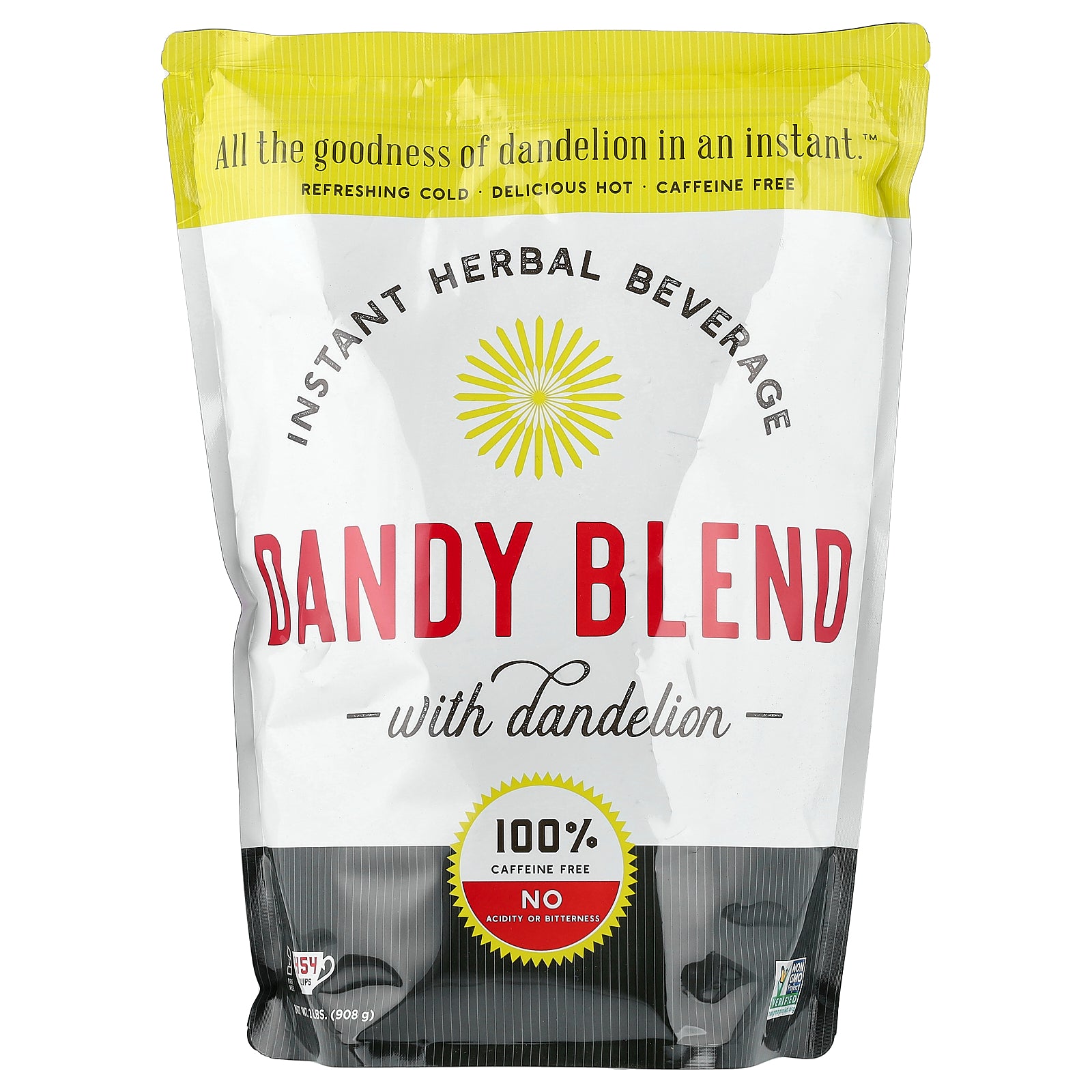 Dandy Blend, Instant Herbal Beverage with Dandelion, Caffeine Free, 2 lbs (908 g)
